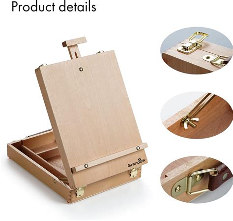 tabletop sketch box easel